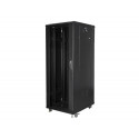 Lanberg FF01-6832-12B rack cabinet 32U Freestanding rack Black