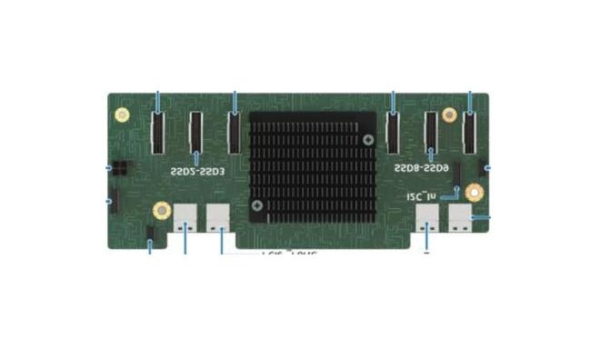 Intel 2U Midplane Extension plate