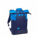 Rivacase Dijon notebook case 39.6 cm (15.6") Backpack Blue