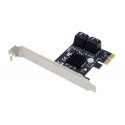 Conceptronic EMRICK 4-Port SATA PCIe Adapter with SATA Cables