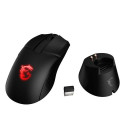 MSI CLUTCH GM41 LIGHTWEIGHT WIRELESS Gaming Mouse &#039;RGB, upto 20000 DPI, low latency, 74g weight