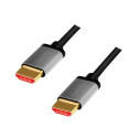 LogiLink CHA0106 HDMI cable 3 m HDMI Type A (Standard) Black, Grey