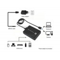 Conceptronic HUBBIES 4-Port USB 3.0 HUB, 90cm cable