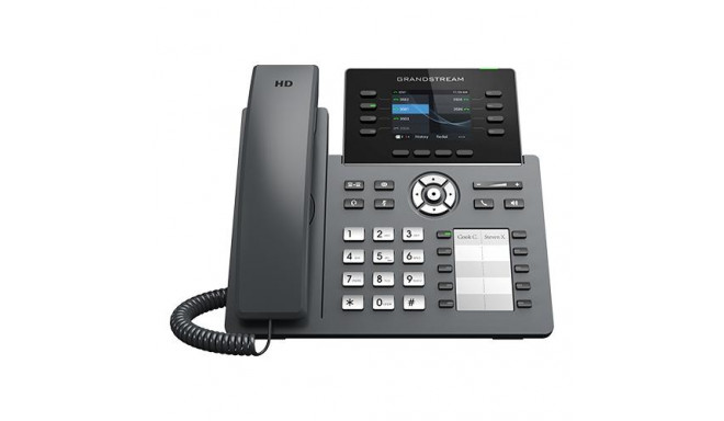 Grandstream Networks GRP2634 IP phone Black 8 lines TFT Wi-Fi