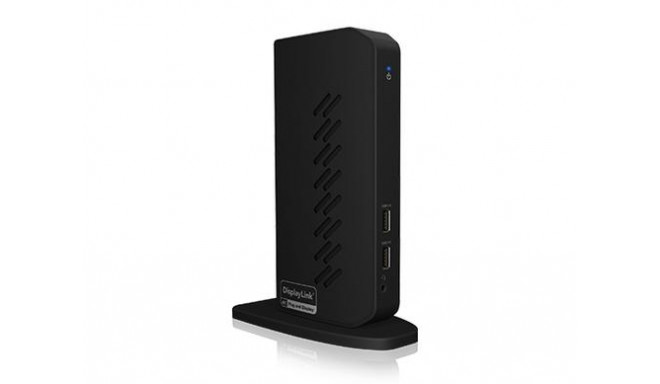 ICY BOX IB-DK2252AC Wired USB 3.2 Gen 1 (3.1 Gen 1) Type-C Black