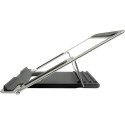 Inter-Tech NBS-100 Notebook stand Black, Silver