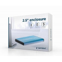 Gembird EE2-U3S-3-B storage drive enclosure HDD enclosure Blue 2.5"