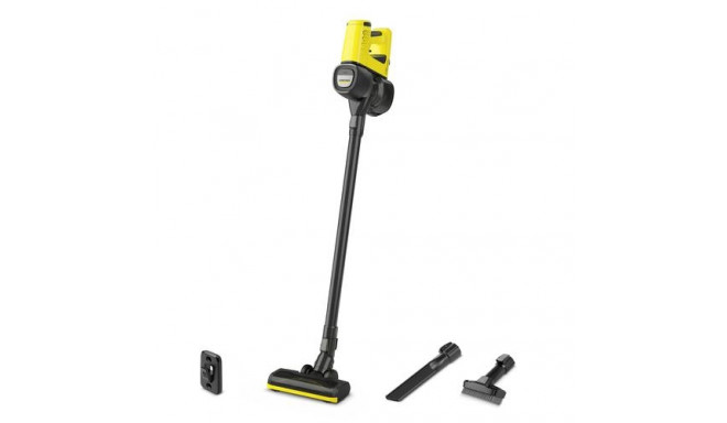 Kärcher VC 4 2-in-1 stick vacuum Battery Dry Bagless Black, Yellow 2.5 Ah