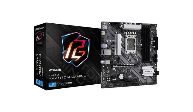 ASRock mainboard Z690M Phantom Gaming 4 Intel Z690 LGA 1700 micro ATX