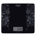 Adler AD 3171 kitchen scale Black Rectangle Electronic kitchen scale
