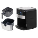 Camry Premium CR 6311 fryer Single 5 L Stand-alone 2500 W Hot air fryer Black, Stainless steel