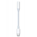 2GO 797008 audio cable 0.1 m 3.5mm USB Type-C White