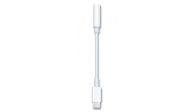 2GO 797008 audio cable 0.1 m 3.5mm USB Type-C White