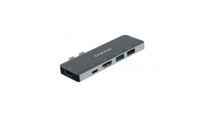 Canyon DS-5 USB 2.0 Type-C Grey