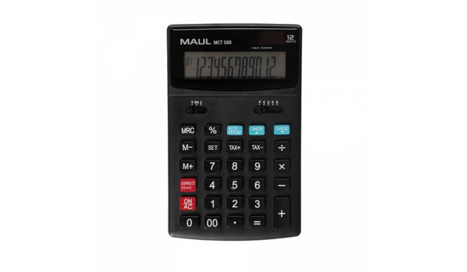 MAUL MCT 500 calculator Pocket Display Black