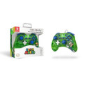 PDP Rock Candy: Luigi Lime Blue, Green, Translucent USB Gamepad Analogue / Digital Nintendo Switch, 