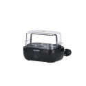 Severin EK 3165 egg cooker 6 egg(s) 420 W Black, Transparent