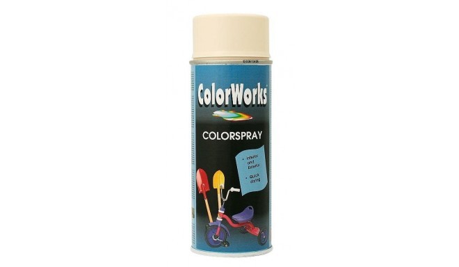 DUPLI COLOR Color Works aerosoolvärv, vandel RAL 1015 400ml