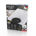 Adler AD 3173W kitchen scale White Built-in Rectangle Electronic kitchen scale