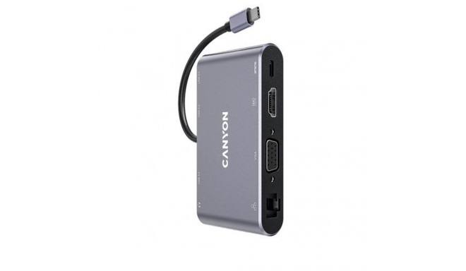 Canyon DS-14 USB 3.2 Gen 1 (3.1 Gen 1) Type-C Grey
