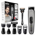 Braun All-in-one MGK7320 beard trimmer Wet & Dry Black, Grey
