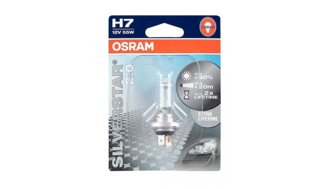 OSRAM Autolamp Silverstar 2.0 12V H7 55W PX26D