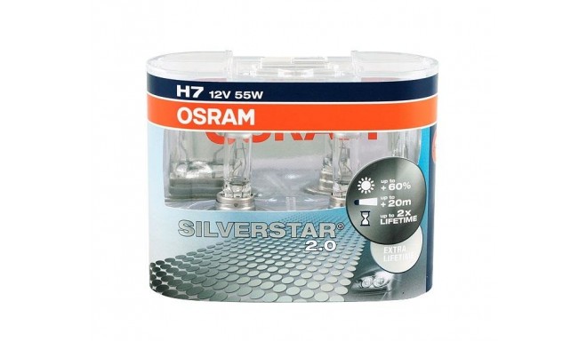 OSRAM Autolambid Silverstar 2.0 12V H7 55W PX26D
