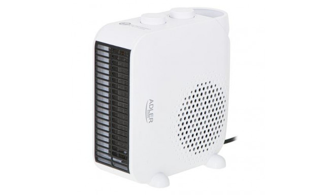 Adler AD 7725W electric space heater Indoor White 2000 W Fan electric space heater