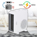 Adler AD 7725W electric space heater Indoor White 2000 W Fan electric space heater