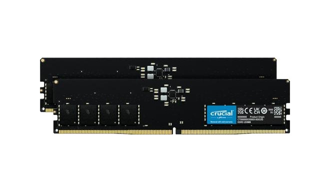 Crucial CT2K16G56C46U5 memory module 32 GB 2 x 16 GB DDR5 5600 MHz ECC