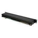 Extralink CAT5E STP V2 | Patchpanel | 24 port