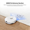 Roborock S8 robot vacuum 0.4 L Bagless White