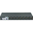 Trendnet 16-Port USB/PS/2 Rack Mount KVM switch Rack mounting Black