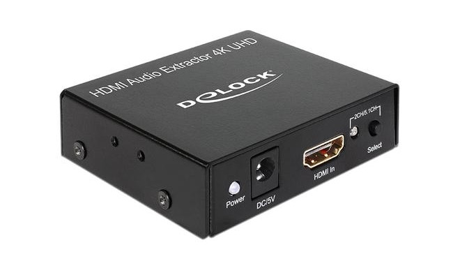 DeLOCK 62692 AV extender AV receiver Black