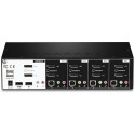 Trendnet TK-440DP KVM switch Black, Silver