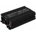 Goobay 58884 power adapter/inverter Auto/Indoor 1500 W Black