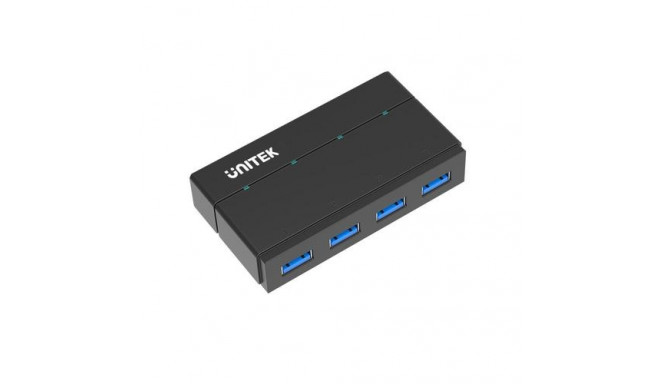 UNITEK Y-HB03001 interface hub USB 3.2 Gen 1 (3.1 Gen 1) Type-B 5000 Mbit/s Black