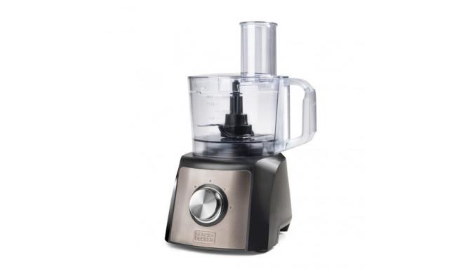 Black &amp; Decker BXFPA1200E food processor 1200 W 1.5 L Black, Stainless steel