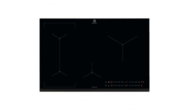 Electrolux EIS82449 Black Built-in 80 cm Zone induction hob 4 zone(s)