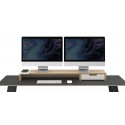 POUT All-in-one wireless charging & hub station for dual monitors EYES 9 White colour