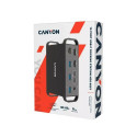 Canyon CNS-HDS95ST notebook dock/port replicator Docking USB 3.2 Gen 2 (3.1 Gen 2) Type-C Black