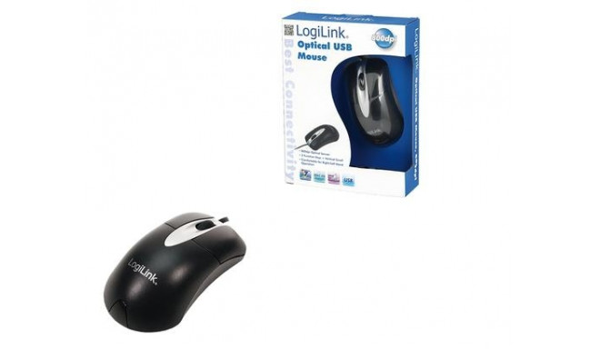 LogiLink optical USB mouse USB Type-A 800 DPI