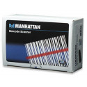 Manhattan USB-A Magnetic Strip Card Reader, Triple Track Reader, Keyboard Wedge Decoder, Cable 1.5m,