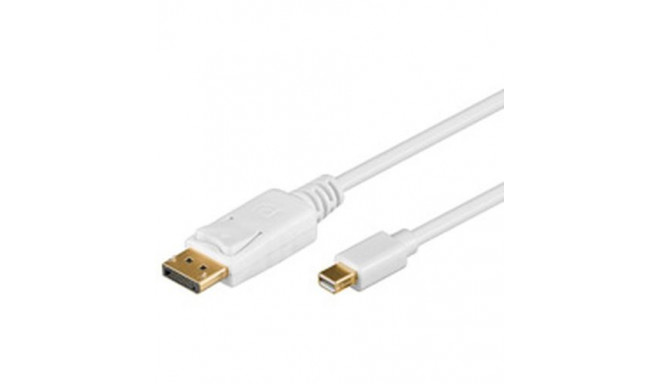 Goobay 1m DisplayPort Cable Mini DisplayPort White