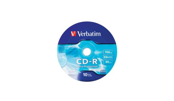 Verbatim CD-R 52X 700MB 10PK OPS Wrap EP 10 pc(s)