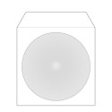 MediaRange BOX62 optical disc case Sleeve case 1 discs White