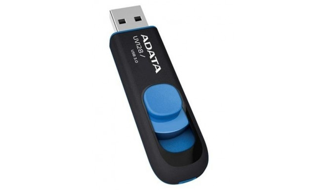 ADATA 64GB DashDrive UV128 USB flash drive USB Type-A 3.2 Gen 1 (3.1 Gen 1) Black, Blue
