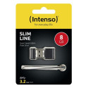 Intenso Slim Line USB flash drive 8 GB USB Type-A 3.2 Gen 1 (3.1 Gen 1) Black