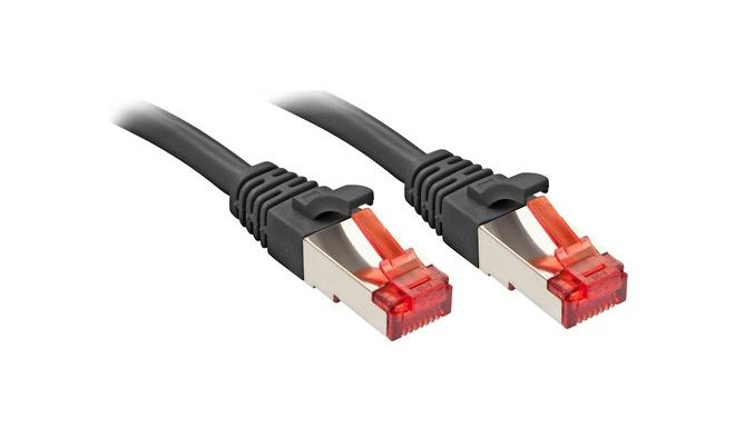 Lindy Rj45/Rj45 Cat6 1m networking cable Black S/FTP (S-STP)