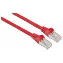 Intellinet Network Patch Cable, Cat6, 5m, Red, Copper, S/FTP, LSOH / LSZH, PVC, RJ45, Gold Plated Co